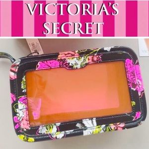 🆕🆚 Floral Zip Travel Pouch Case VS